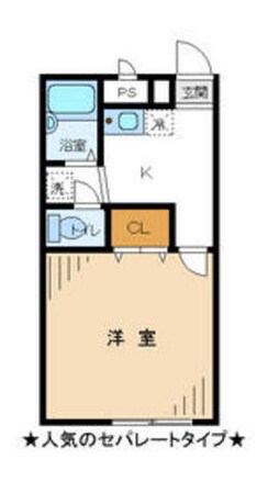 プレジール宮ノ前の物件間取画像